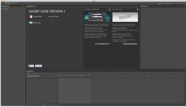 Adobe Edge Preview 1